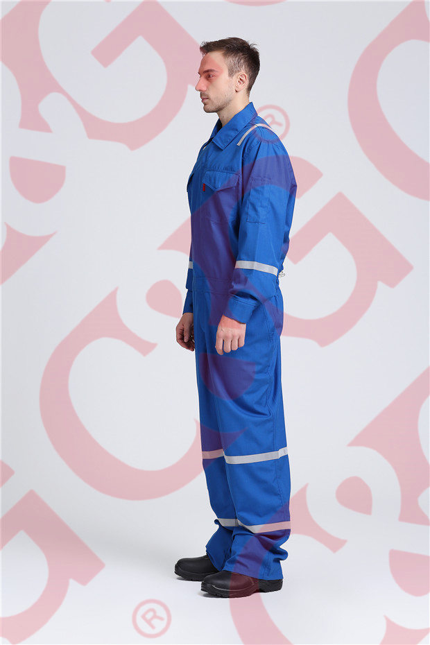 Nomex royal blue coverall